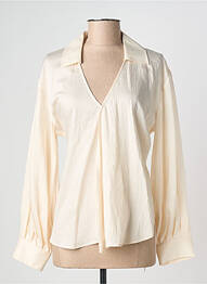 Top stretch manches longues beige RAILS femme