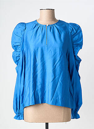 Top bleu SECOND FEMALE femme