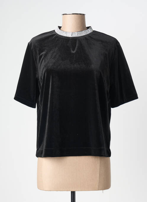 Top manches courtes manches courtes noir B.YOUNG femme