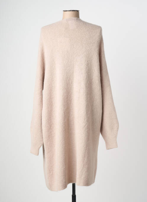 Gilet manches longues beige IMPREVU femme