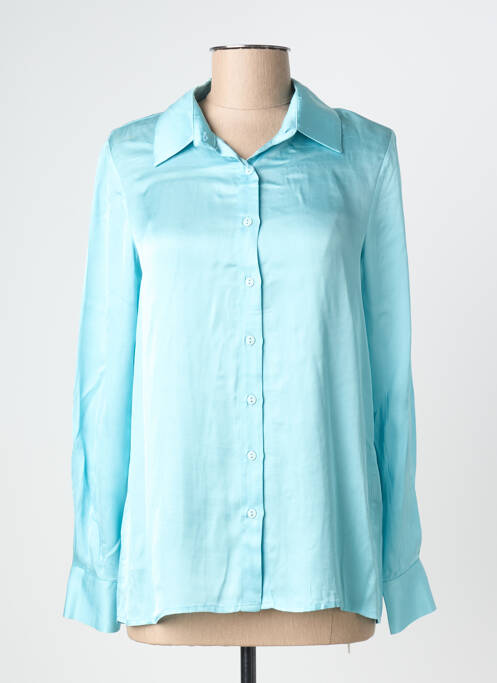 Chemisier bleu LAUREN VIDAL femme