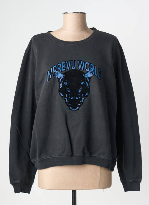 Sweat-shirt bleu IMPREVU femme