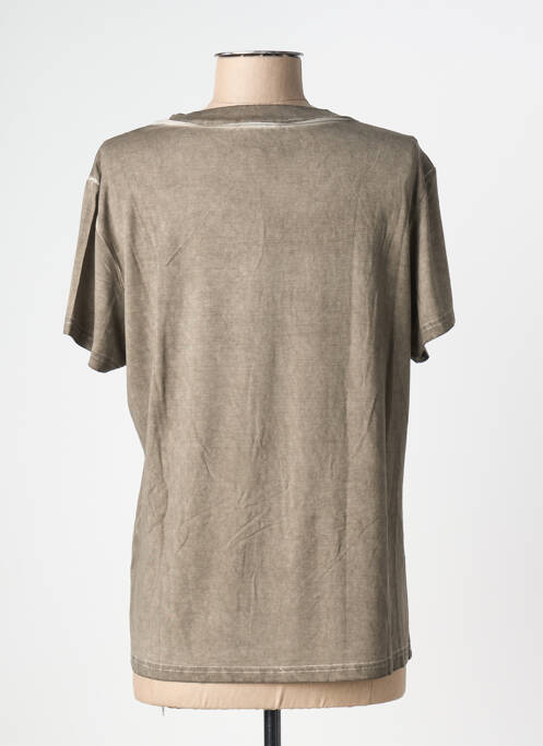 T-shirt marron NÜ femme