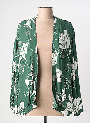 Veste kimono manches longues vert TIFFOSI femme