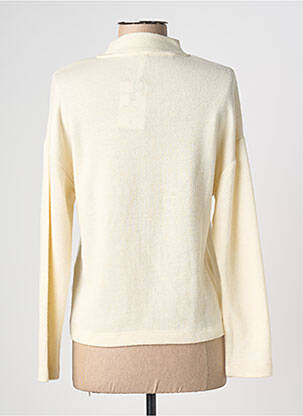 Pull coupe droite manches longues beige TIFFOSI femme