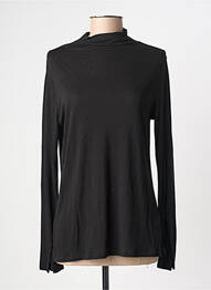 Top coupe cintrée manches longues noir LOLA ESPELETA femme