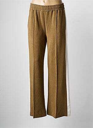 Pantalon flare stretch taille normale marron SUMMUM femme