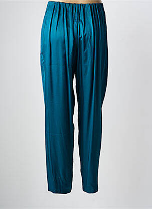 Pantalon droit taille à pinces taille haute vert KARMA KOMA femme