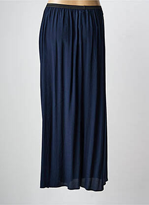 Jupe longue coupe fluide bleu KARMA KOMA femme