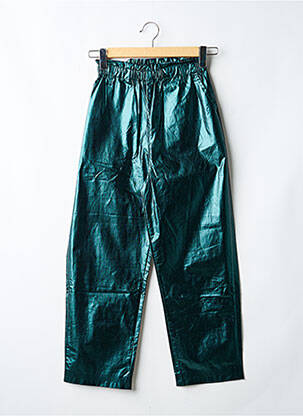 Pantalon 7/8 taille haute taille haute vert HOD femme