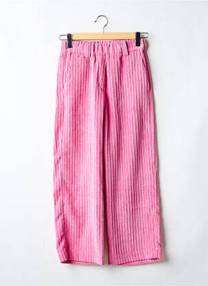 Pantalon 7/8 rose HOD femme