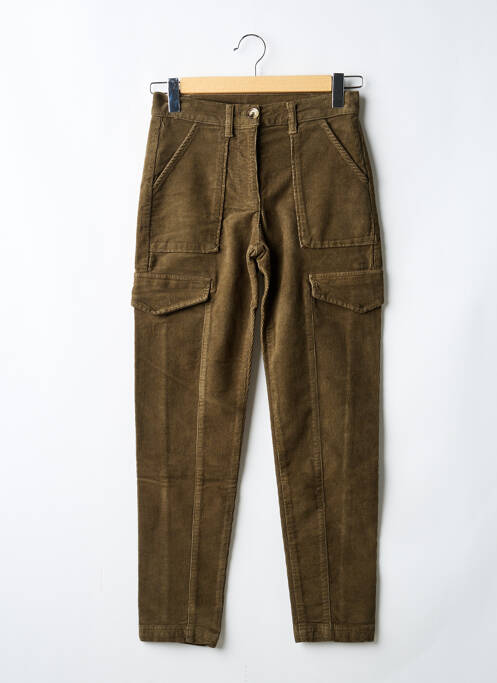Pantalon cargo vert LAUREN VIDAL femme