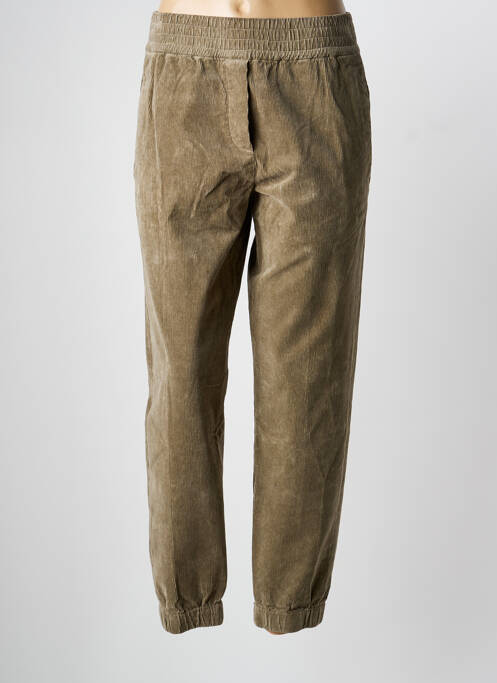 Pantalon chino vert SKILLS & GENES femme