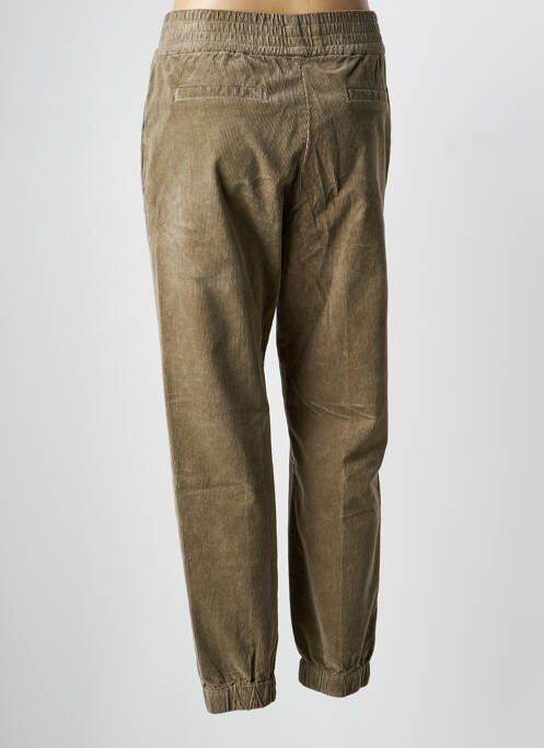Pantalon chino vert SKILLS & GENES femme