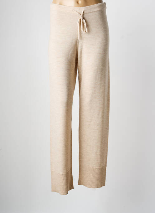 Pantalon droit beige GAI+LISVA femme