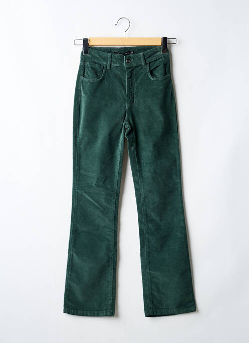 Pantalon flare vert LAUREN VIDAL femme