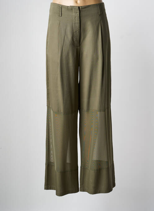 Pantalon large vert NÜ femme