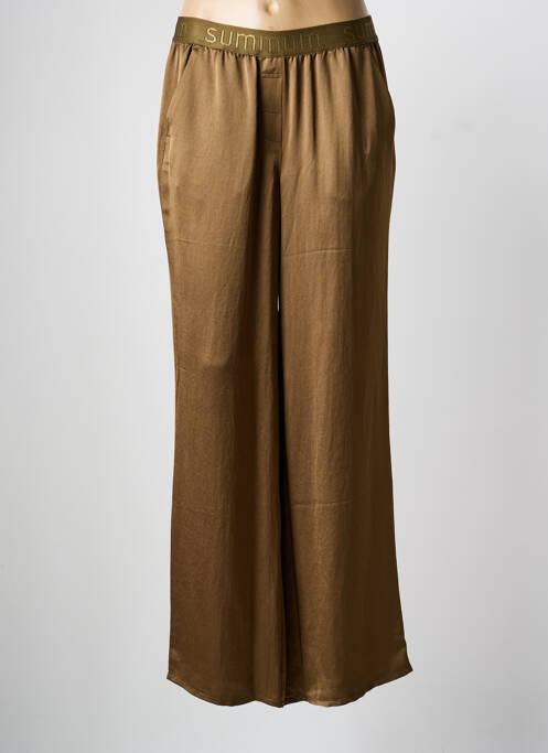 Pantalon large vert SUMMUM femme