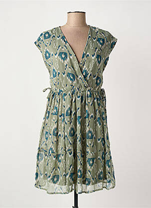 Robe courte sans manche sans manche vert TIFFOSI femme