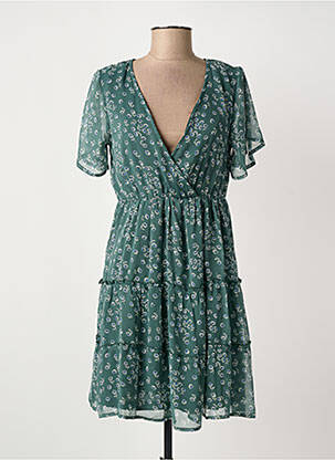 Robe courte manches courtes manches courtes vert TIFFOSI femme