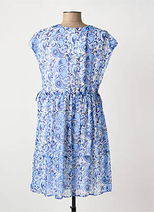Robe courte sans manche sans manche bleu TIFFOSI femme