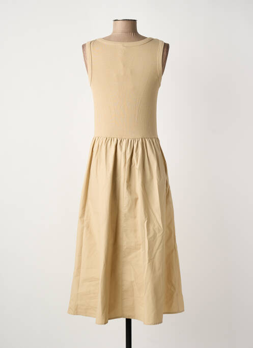 Robe longue beige SOYACONCEPT femme