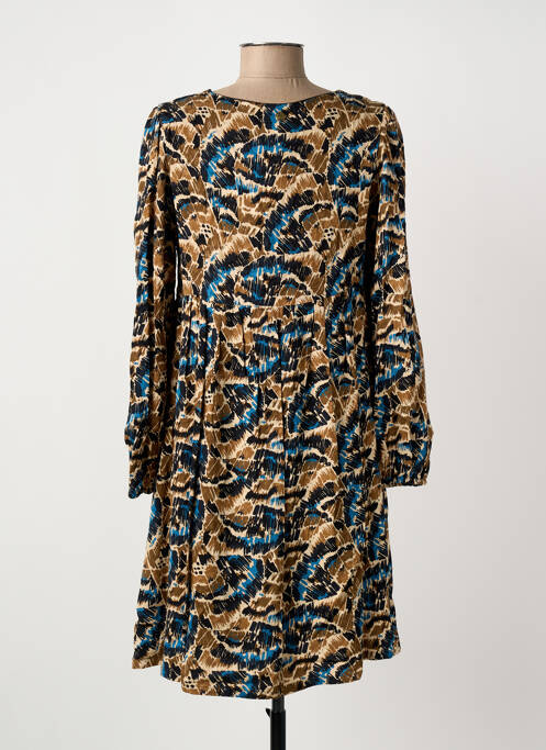 Robe mi-longue beige LOLA ESPELETA femme