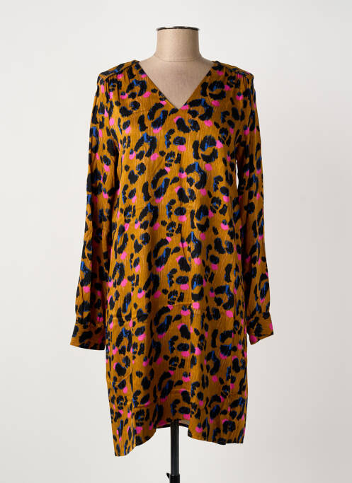 Robe mi-longue jaune LOLA ESPELETA femme