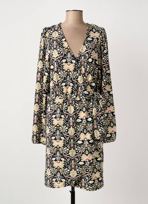 Robe mi-longue noir GARCIA femme