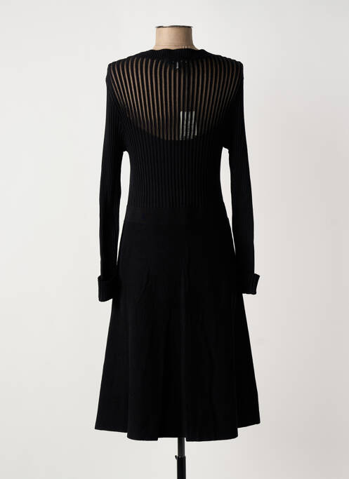 Robe mi-longue noir MORGAN femme