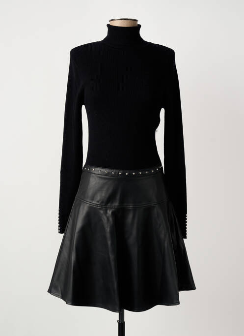 Robe mi-longue noir MORGAN femme