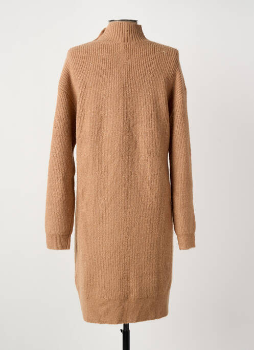 Robe pull beige MORGAN femme