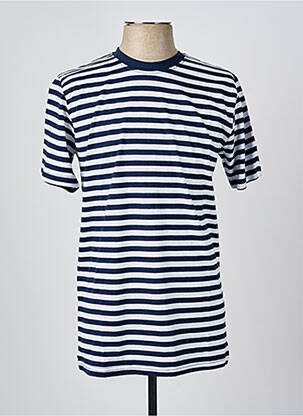 T-shirt stretch manches courtes bleu U.S ATHLETIC homme