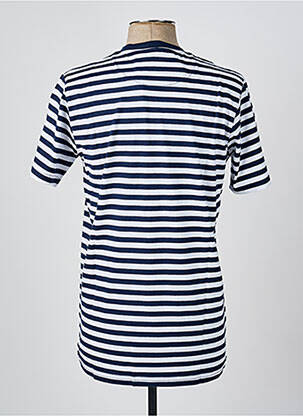 T-shirt stretch manches courtes bleu U.S ATHLETIC homme