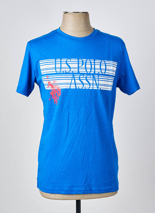 T-shirt bleu clair U.S. POLO ASSN homme