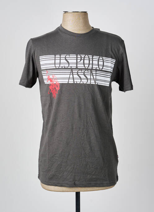 T-shirt gris U.S. POLO ASSN homme
