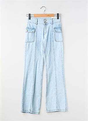 Jeans coupe large poches bleu TIFFOSI fille