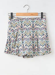Jupe short imprimé fantaisie blanc GARCIA fille