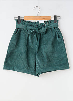 Short stretch taille élastique vert MAYORAL fille