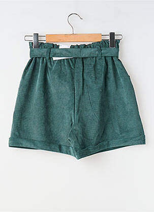 Short stretch taille élastique vert MAYORAL fille