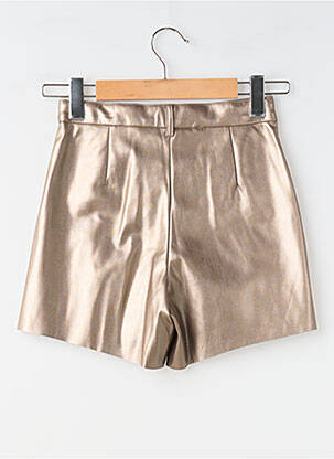 Short fermeture zippée sous rabat boutonné taille ajustable or MAYORAL fille