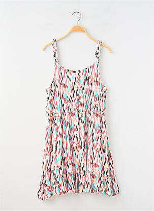 Robe mi-longue sans manche sans manche blanc GARCIA fille