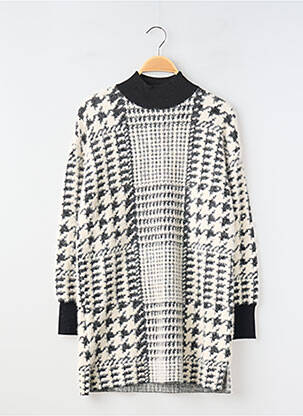 Robe pull noir MAYORAL fille