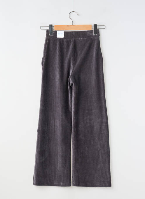 Pantalon droit tissage velours taille élastique gris MAYORAL fille