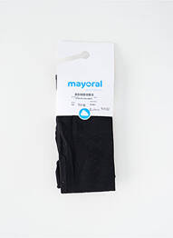 Collants stretch noir MAYORAL fille