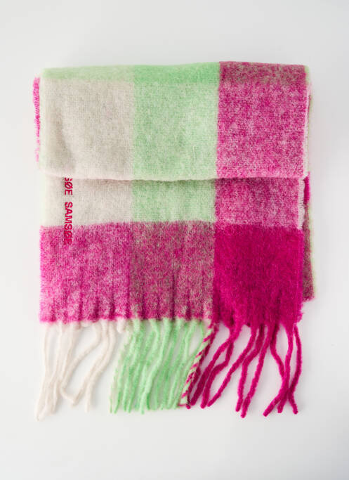 Echarpe rose SAMSOE & SAMSOE femme