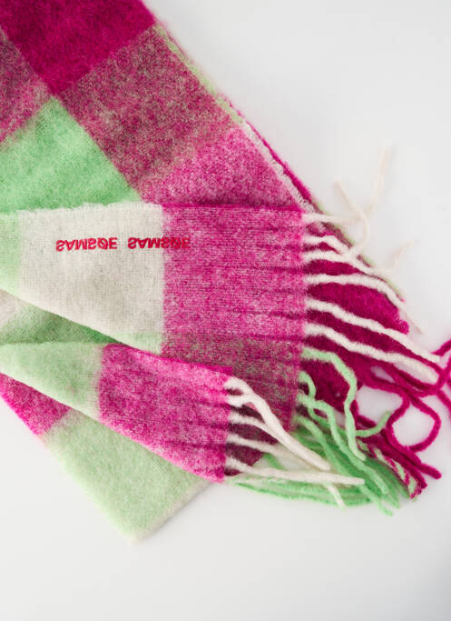 Echarpe rose SAMSOE & SAMSOE femme