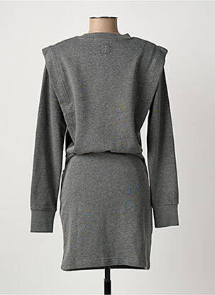 Robe mi-longue manches longues manches longues gris SECOND FEMALE femme
