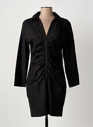 Robe courte manches longues manches longues noir SECOND FEMALE femme