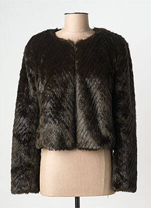 Veste casual col rond marron FRENCH CONNECTION femme